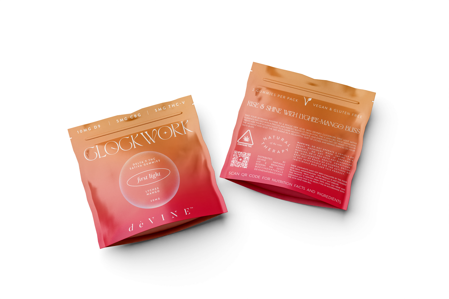 Clockwork - First Light Sativa ∆9 Gummies
