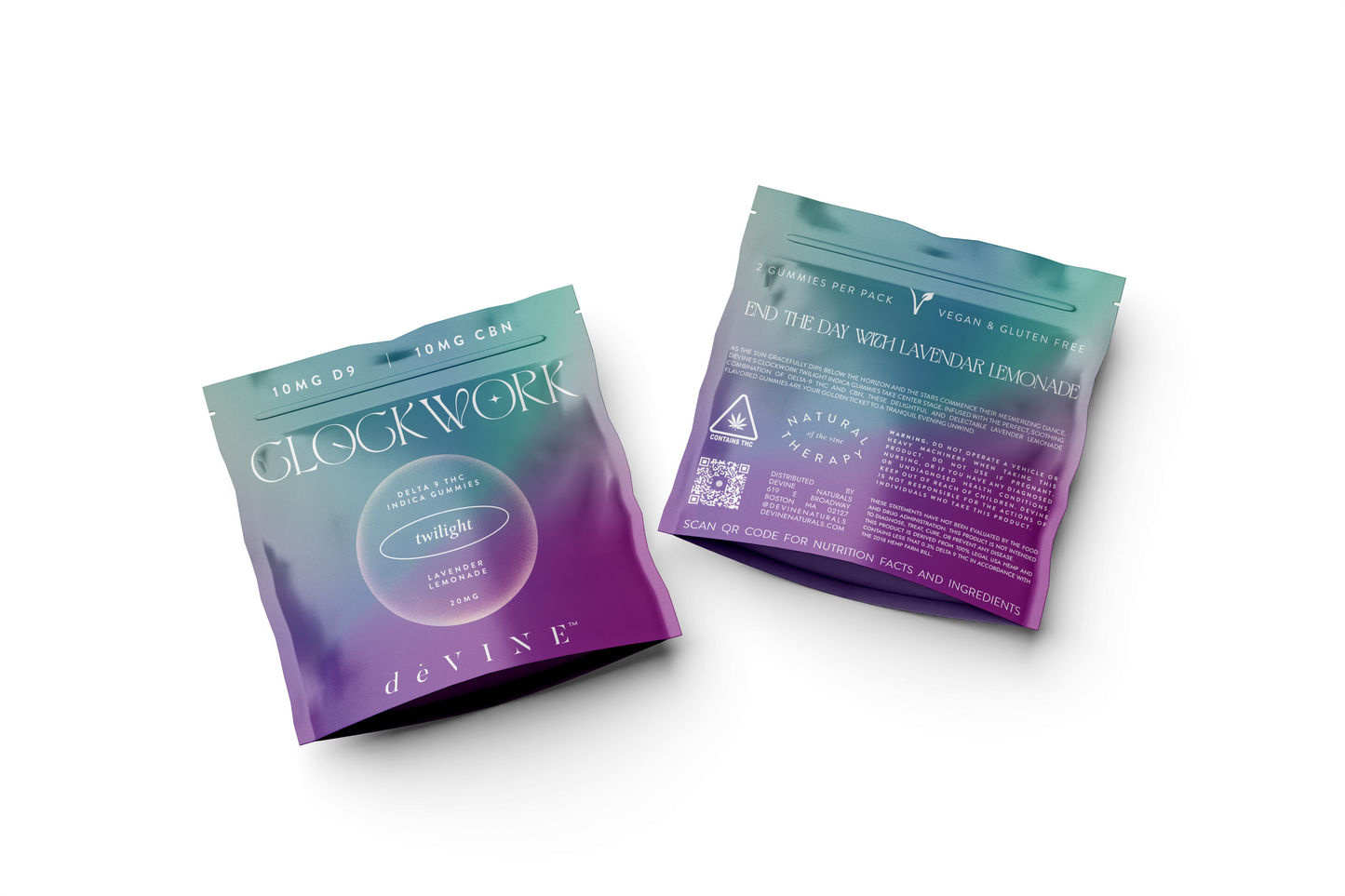 Clockwork- Twilight Indica ∆9 Gummies