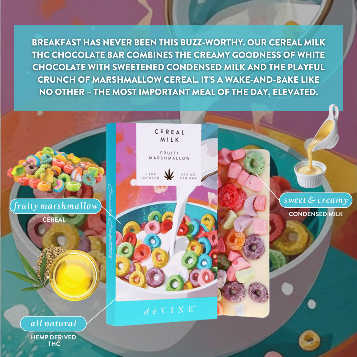 Cannabis Confections Chocolate Bar – deVINE Naturals
