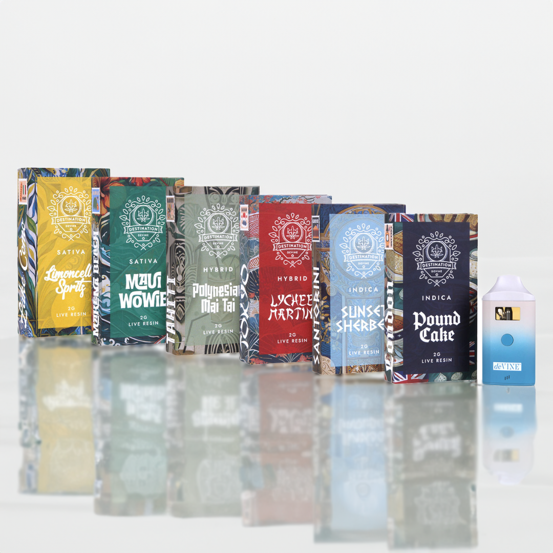 Destination deVINE Live Resin THC Disposable deVINE Naturals Destination deVINE Live Resin THC Disposable deVINE Naturals